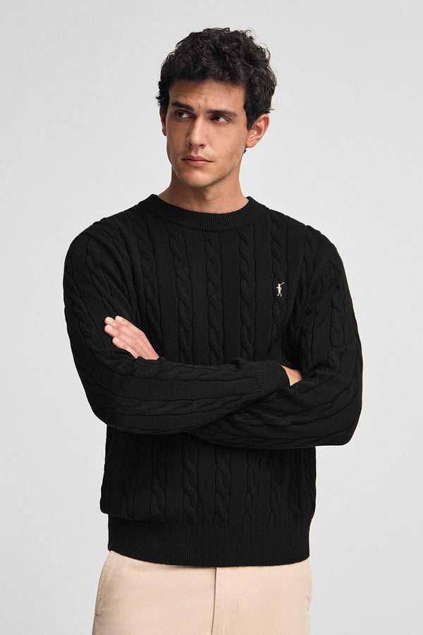 Cozy Cable Knit Sweater